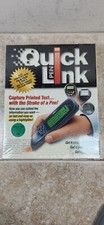 Vintage WizCom Quick Link Pen Handheld Scanner Super Pen 1999 Version New Sealed picture