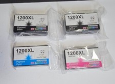 Miss Deer Ink Cartridge Replacement For 1200 XL Pack Of 4 Cartridges Open Box picture