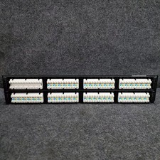 COMMSCOPE Unshielded Distribution Module Panel, Cat 6A, 2U, 48 Port, 760162818 picture