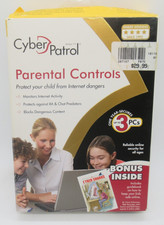 CYBER PATROL: PARENTAL CONTROLS VER. 7.7 PC CD-ROM SOFTWARE, INTERNET PROTECTION picture