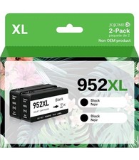 JOJOME 952XL Latest Upgrade Black Compatible Ink Cartridges Replacement for 952 picture