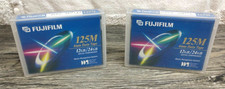 (2) USED FujiFilm DDS3 - 125M 4mm Backup Data Tapes - 12gb/24gb Compressed picture