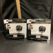 Labtec AM-240 Cable Consumer Microphone Fleximount PC Microphone Brand New (2) picture