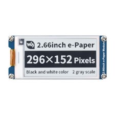2.66inch e-Paper Module 296×152 E-Ink Display Black White, SPI, Partial Refresh picture