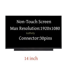 Screen For LP140WFA(SP)(C1) LP140WFA-SPC1 FHD 1920x1080 IPS LCD LED Display  picture