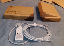 Vintage Apple Ethernet Twisted Pair Transceiver Cables Model M0437 For Macintosh picture