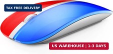 JOYACCESS Rechargeable Wireless Mouse, 2.4G Portable Slim Silent Mouse with USB picture