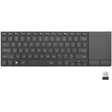 Rii 2.4G Wireless Keyboard,Bluetooth Keyboard(BT 5.1+2.4G),Aluminium Alloy Po picture