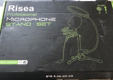 RISEA PROFESSIONAL MICROPHONE STAND SET NEW OPEN BOX picture