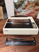 Vintage Epson RX-80 Dot Matrix Printer – Dealer Demo / Lightly Used picture