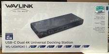 Wavlink USB-C Ultra 4K Universal Docking Station (WL-UG69DK1). NEW picture