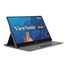 Portable Monitor 15.6 Inch 1080p Touch Screen USB C Blue TD1655 ViewSonic gaming picture