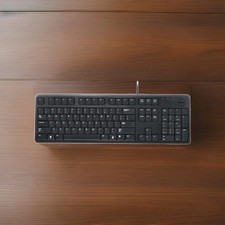 Wired Dell 104 Keyboard KB212 Quiet Slim Typing Skills Wired Keyboard picture