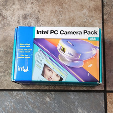Intel PC Camera Pack USB Webcam 640x480 30fps Snapshot Button Silver 735147-001 picture