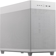 Micro ATX Mini Tower PC Case White Compact SFF Design Tool-Free Side Panels picture
