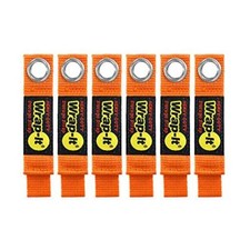 Heavy-Duty Wrap-It Storage Straps - 7-inch (6-Pack) 7-in. (6-Pack) Blaze Orange picture