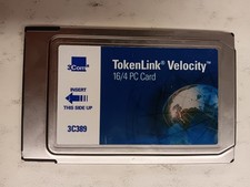 3Com TokenLink Velocity PCMCIA 16/4 Token Ring LAN PC Card (3C389) picture
