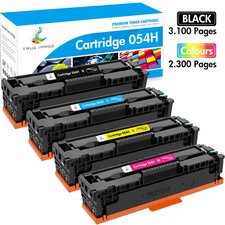4 PACK CRG 054 054H Toner Cartridge For Canon Color ImageCLASS MF642Cdw Toner picture