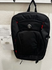 SwissDigital Design ARNI Black Expandable Travel Laptop Backpack picture