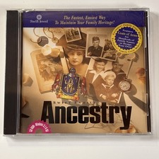 Ancestry Genealogy Software CD Swift Jewel picture
