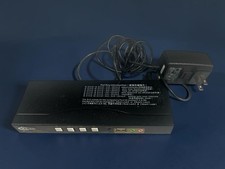 CKLau 64HUA 4-Port HDMI KVM Switch 4K 60Hz USB Audio w/ Power Adapter picture