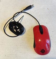 SteelSeries Kinzu V2 Optical Mouse Red Gamer Mouse PC picture