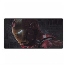 Marvel Comics Iron Man Profile Portrait Movie Logo Mouse Pad Desk Mats picture