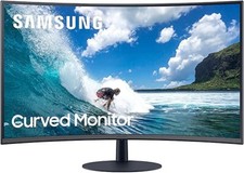 SAMSUNG 32-inch T55 Series - 1000R Curved Monitor: 75Hz, 4ms, 1080p (LC32T550FDN picture