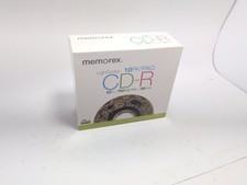 Memorex LightScribe CD-R 52x 700MB 80 Min 10 Pack Recordable Discs picture