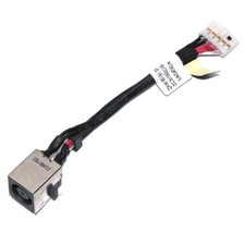 AC DC POWER JACK HARNESS SOCKET CABLE FOR Dell Latitude E5550 PKHWY DC30100Q000 picture
