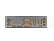 Shield I/O IO Backplate For Asus P8Q77-M Motherboard picture