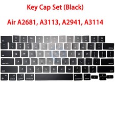 NEW One Set Replacement Black Keyboard Key Cap A2681 A3113 A3114 A2941 M2 M3 picture