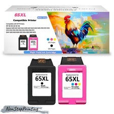 Compatible HP 65 65XL BK Color Ink for DeskJet 3722 3752 Envy 5010 5030 5055 picture