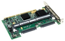 CONTROLLER DELL 0D9205 PERC4/DC DUAL U320 SCSI PCIX NO CACHE NO BATTERY picture
