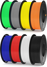 PLA 3D Printer Filament Bundle 1.75Mm 8 Colors 250G*8 picture