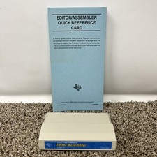 TI99/4a computer Editor/Assembler solid state cartridge - Texas Instruments 1981 picture