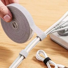 1/5M Cable Organizer Cable Management Wire Winder Tape Earphone Mouse Cord Manag picture