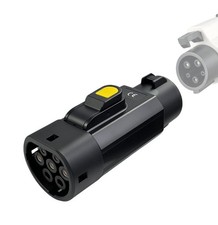 Type 1 to Type 2 EV Charging Adapter 32A 7KW SAE J1772 Charger to IEC 62196 picture