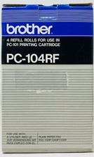 Brother Pc-104rf Ribbon Ttr Original 4 Rolls for Brother Fax 1150p/1200p/1700p picture