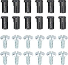12Pcs Center Caps & 12Pcs Screws Kits Compatible with Bronco F150 Van,560-3026 picture