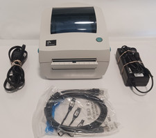 ZEBRA GC420d THERMAL LABEL BARCODE PRINTER GC420-200511-000 TESTED GOOD #16 picture