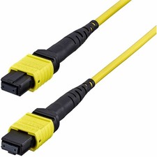 StarTech 10m 33ft MTP®/MPO Fiber Optic Cable 12F Type-B OS2 Single Mode picture