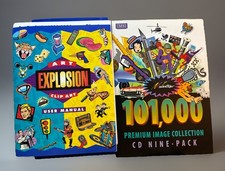 LOT Art Explosion Clip Art Image & Master Clips Premium Image CD-ROM 1990s picture