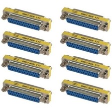 8 PCS DB25 25-Pin Serial Female to Female Mini Gender Changer Coupler Adapter picture