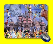 Cinderella Castle MAGIC kINGDOM Walt Disney Computer Mouse Pad Mat d102 picture