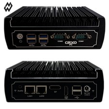 Cryo-PC Fanless Mini PC, 2x LAN, 2x DB9, Core i3 8130U + 8GB DDR4 + 128GB SSD picture
