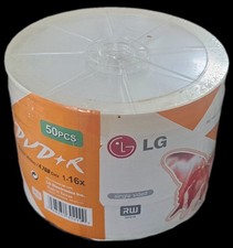 LG DVD+R 50 Discs (120min Video or 4.7GB Data Each Disc) SEALED PKG picture