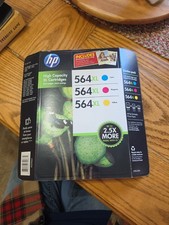 HP 564XL High-Yield Ink Cartridges (includes Cyan, Magenta, Yellow picture