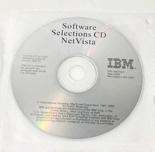Software Selections CD Net Vista for IBM. P/N 19K7924 picture