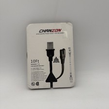 Chanzon Polarized AC Power Cord 1-15P IEC320C7 10Ft picture